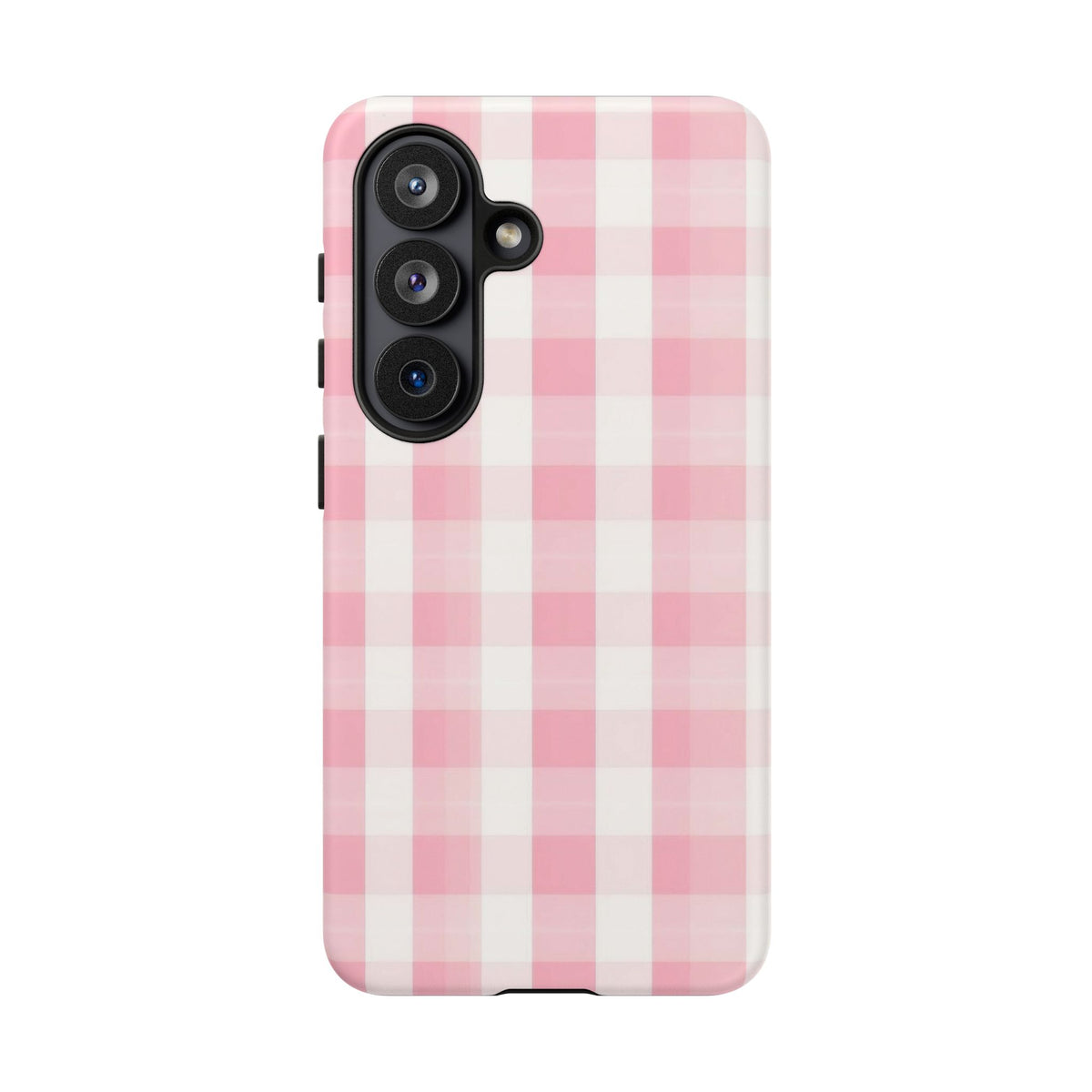 Pink Checkered Samsung Case